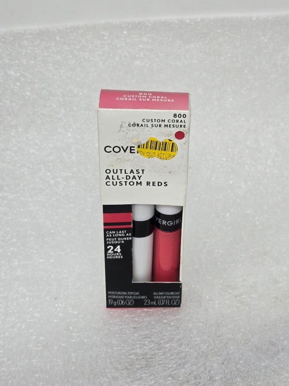Covergirl Outlast All-Day Custom Reds Lip Color Custom Coral Long-Lasting